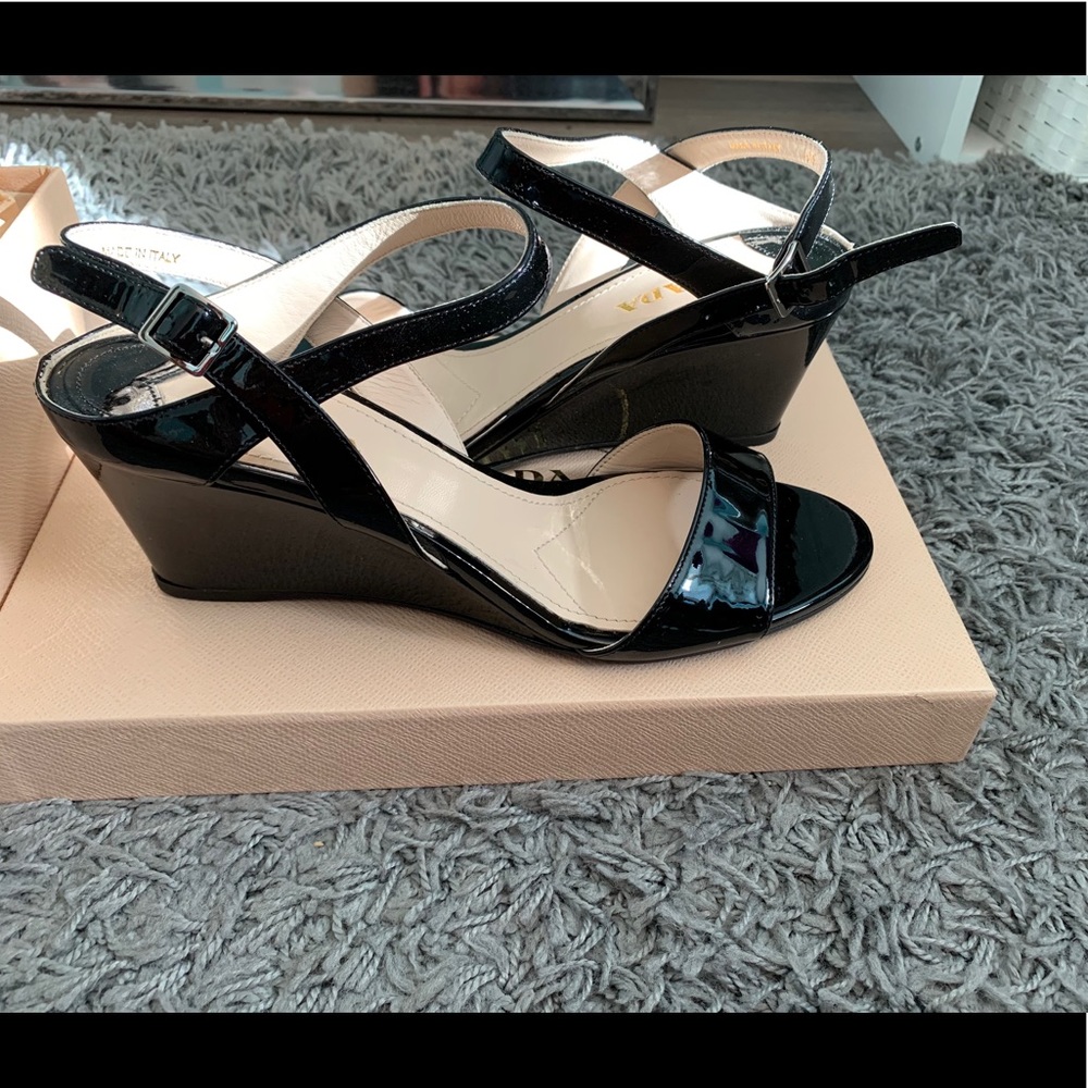 Prada Wedge Sandal